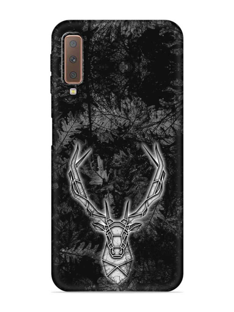 Ancient Deer Soft Silicone Case for Samsung Galaxy A7 (2018) Zapvi