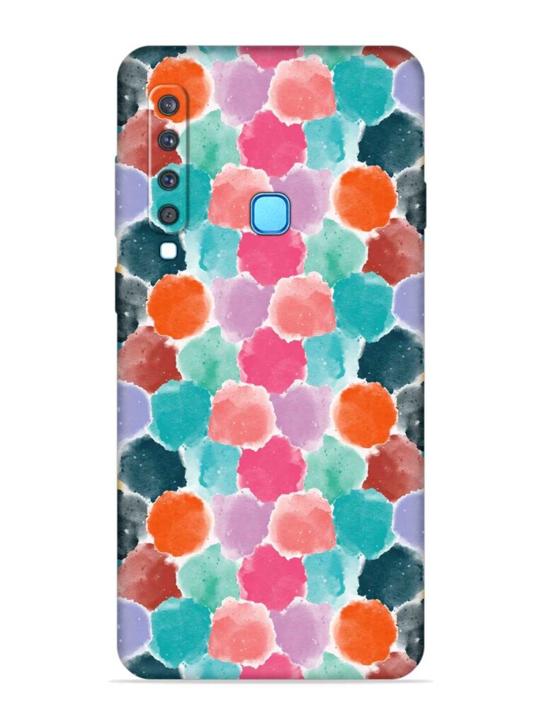 Colorful Seamless Pattern Soft Silicone Case for Samsung Galaxy A9 (2018) Zapvi