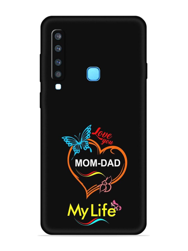 Love You Mom Dad Soft Silicone Case for Samsung Galaxy A9 (2018) Zapvi