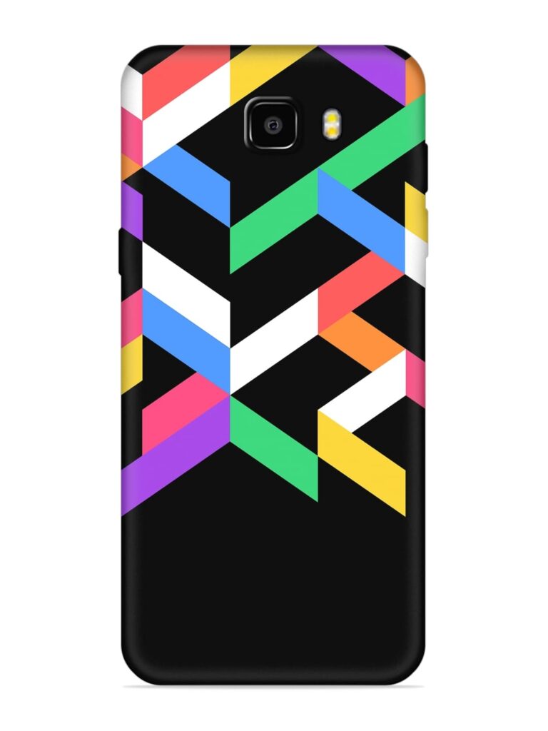 Colorshape Abstarct Soft Silicone Case for Samsung Galaxy C9 Zapvi