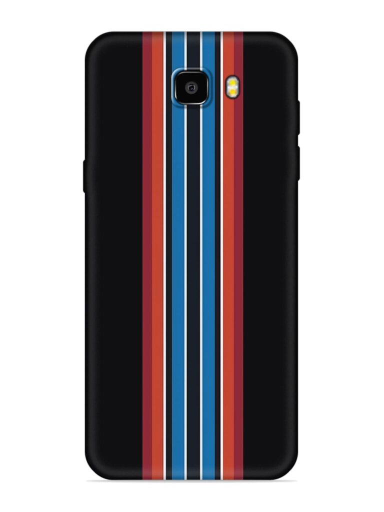 Vertical Strips Soft Silicone Case for Samsung Galaxy C9 Zapvi