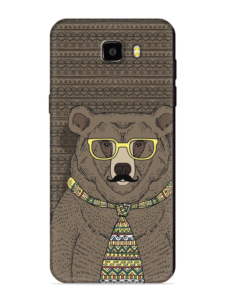Grizzly Bear Soft Silicone Case for Samsung Galaxy C9 Zapvi