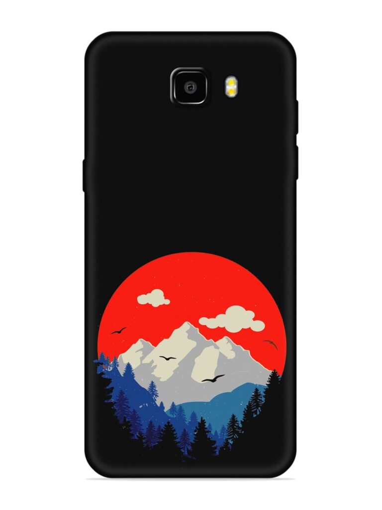 Mountain Abstract Soft Silicone Case for Samsung Galaxy C9 Zapvi