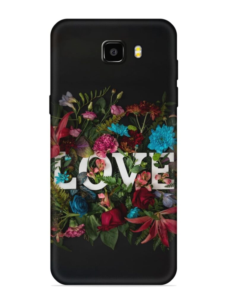 Lover Flower Art Soft Silicone Case for Samsung Galaxy C9 Pro Zapvi