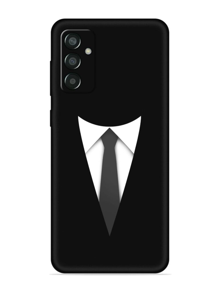 Dark Suit Soft Silicone Case for Samsung Galaxy F13 Zapvi