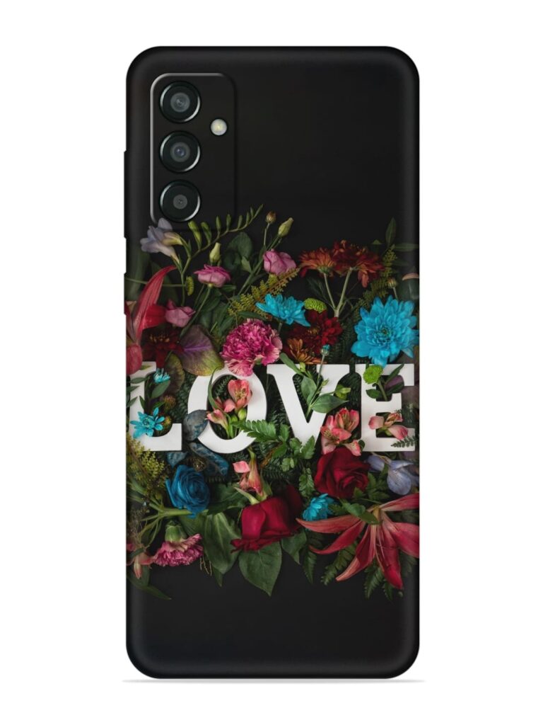 Lover Flower Art Soft Silicone Case for Samsung Galaxy F13 Zapvi
