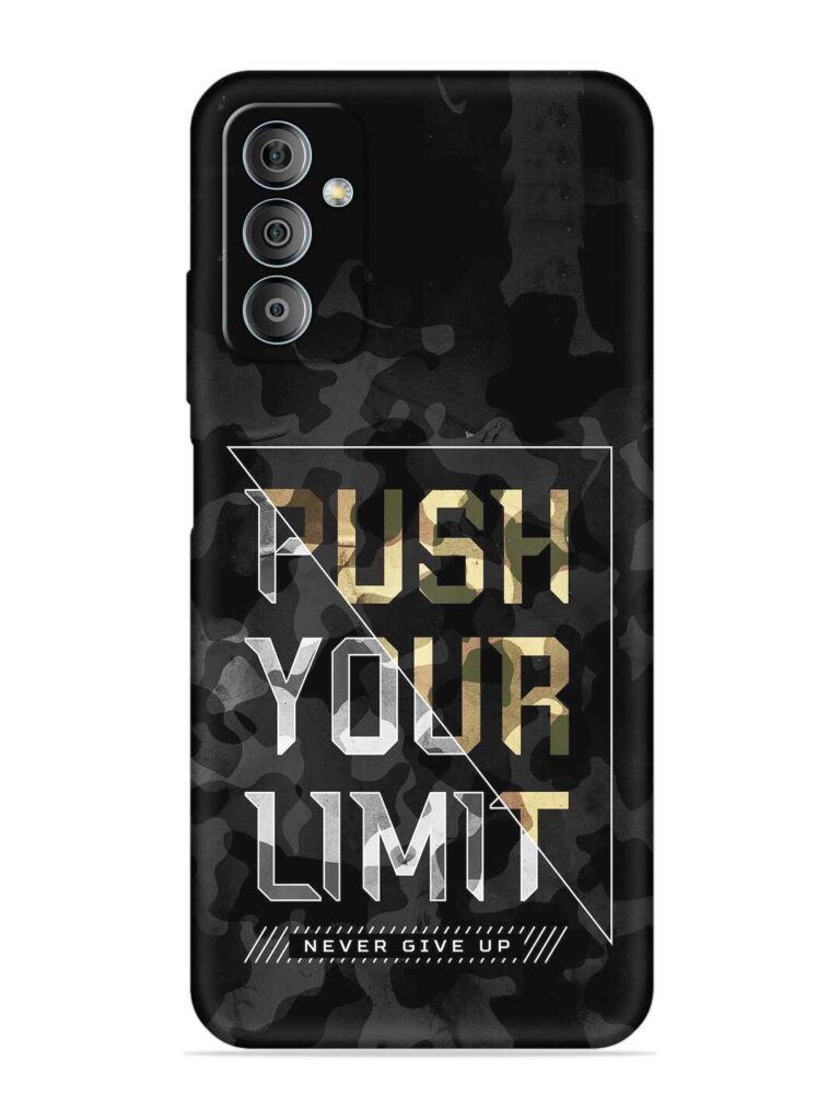Push Your Limits Soft Silicone Case for Samsung Galaxy F23 (5G) Zapvi