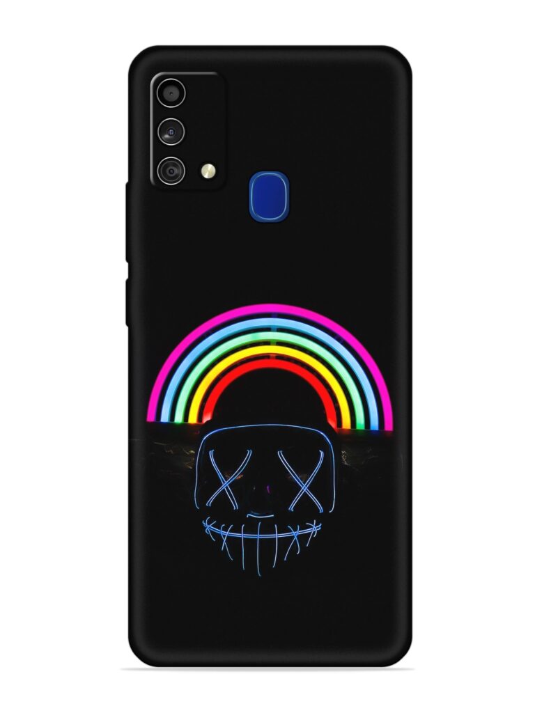 Mask Rainbow Soft Silicone Case for Samsung Galaxy F41 Zapvi
