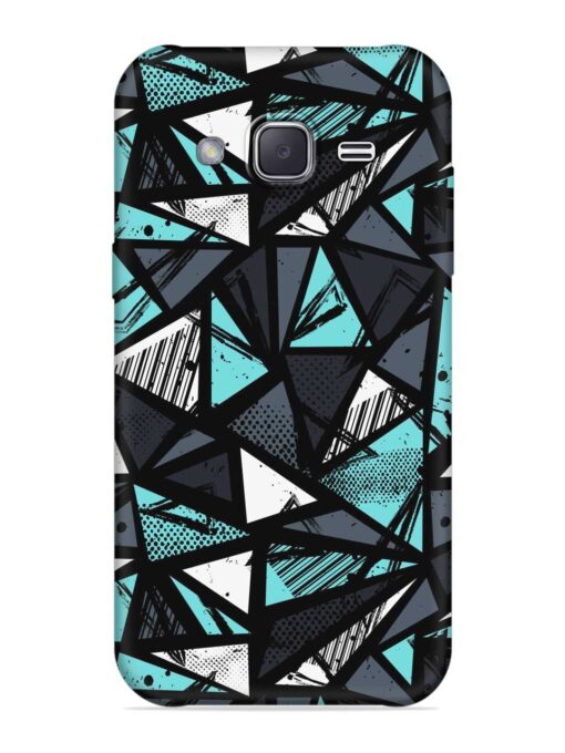 Abstract Seamless Soft Silicone Case for Samsung Galaxy J2 (2016) Zapvi