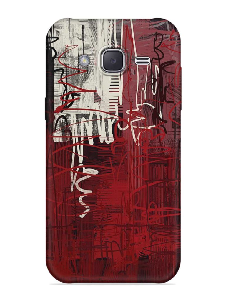 Abstract Background Art Soft Silicone Case for Samsung Galaxy J2 (2016) Zapvi