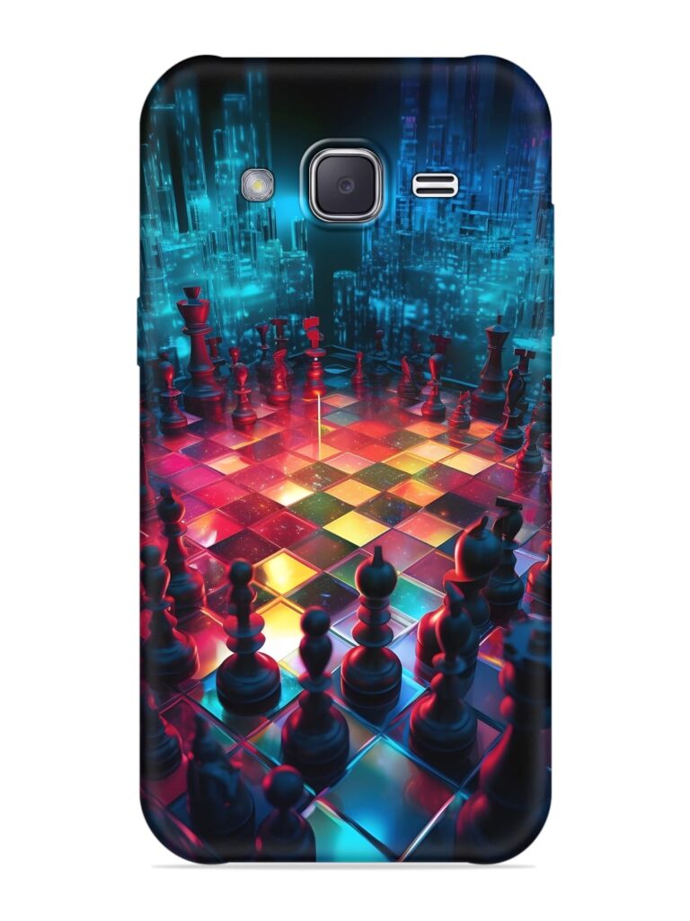 Chess Table Soft Silicone Case for Samsung Galaxy J2 (2016) Zapvi