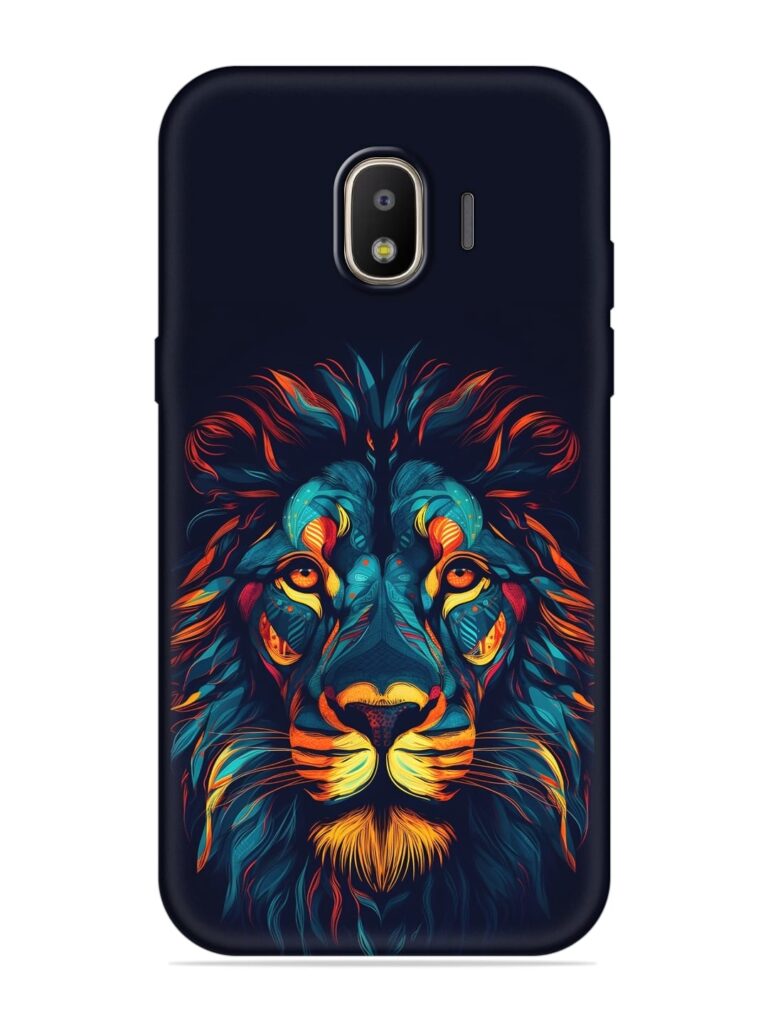 Colorful Lion Soft Silicone Case for Samsung Galaxy J2 (2018) Zapvi