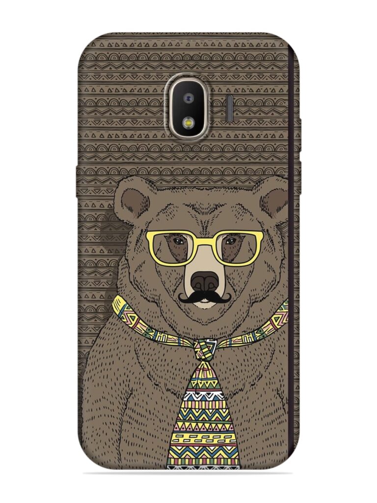 Grizzly Bear Soft Silicone Case for Samsung Galaxy J2 (2018) Zapvi
