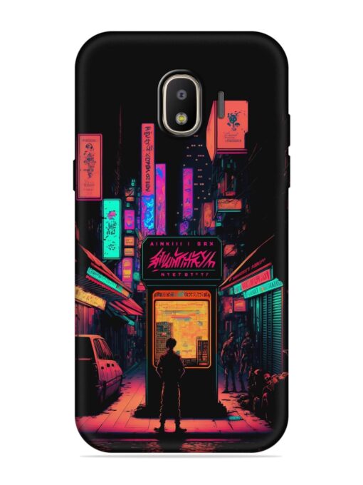 Retro Vibe Of Tokyo Soft Silicone Case for Samsung Galaxy J2 (2018) Zapvi