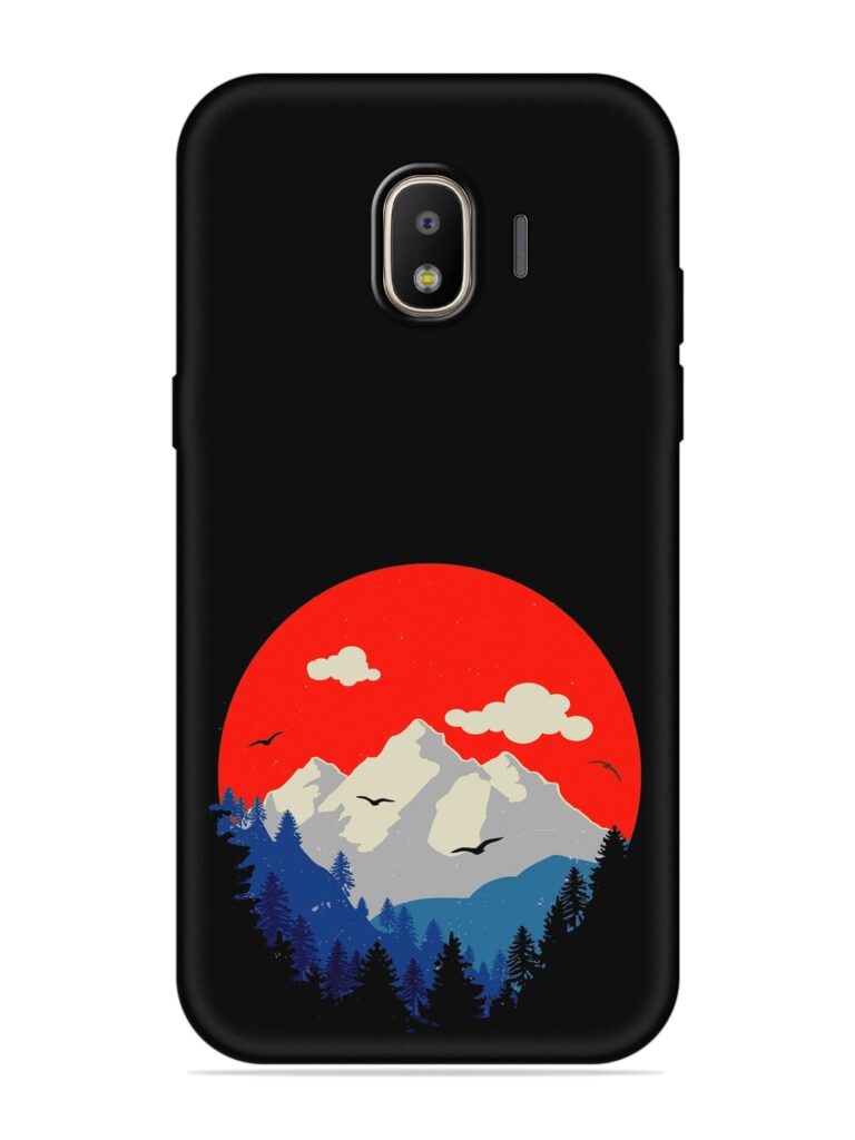 Mountain Abstract Soft Silicone Case for Samsung Galaxy J2 (2018) Zapvi