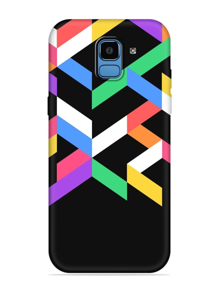 Colorshape Abstarct Soft Silicone Case for Samsung Galaxy J6 (2018) Zapvi