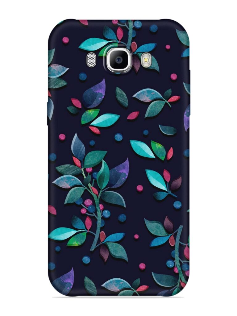 Decorative Watercolor Flower Soft Silicone Case for Samsung Galaxy J7 (2016) Zapvi