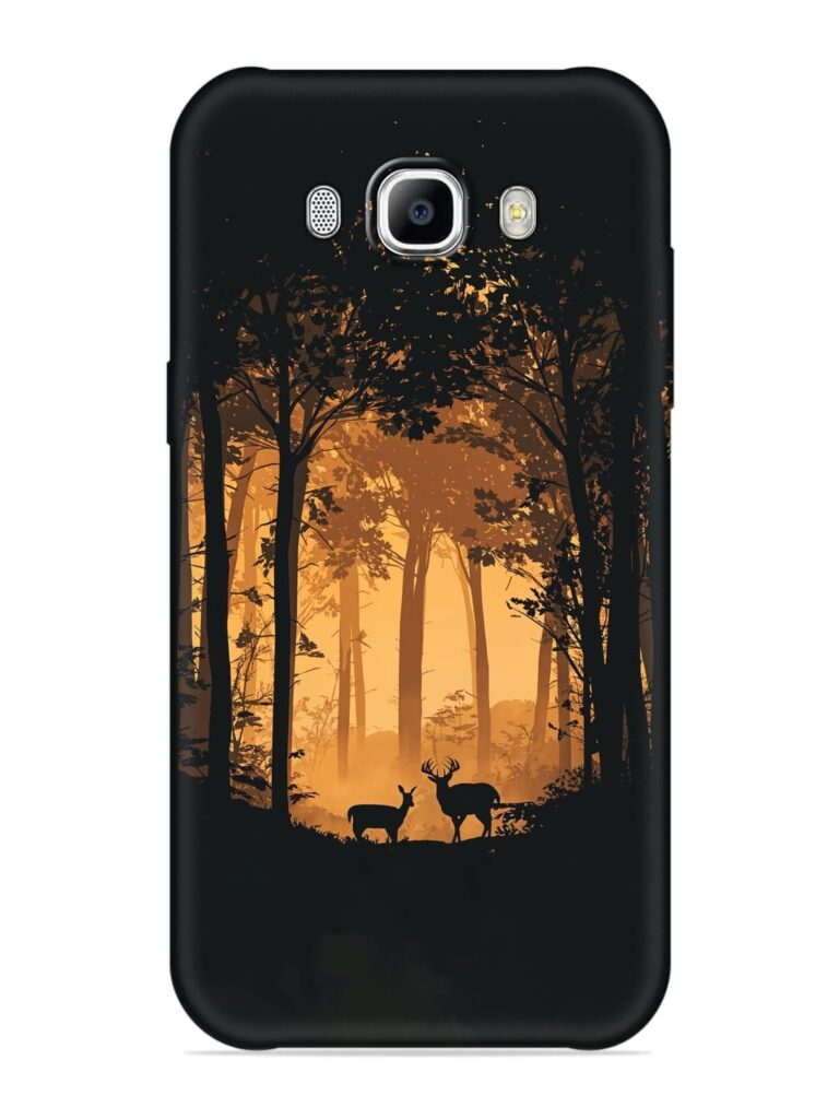 Northern Hardwood Forest Soft Silicone Case for Samsung Galaxy J7 (2016) Zapvi