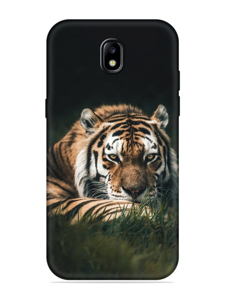Tiger Soft Silicone Case for Samsung Galaxy J7 (2017) Zapvi