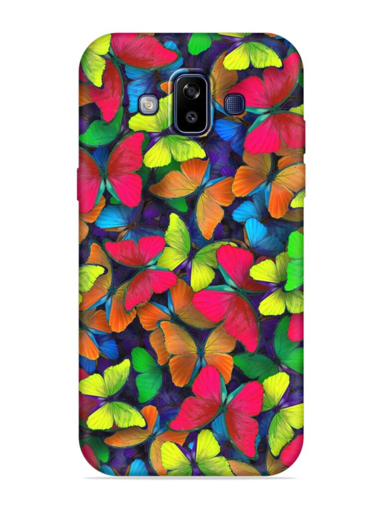 Colors Rainbow Pattern Soft Silicone Case for Samsung Galaxy J7 Duo Zapvi