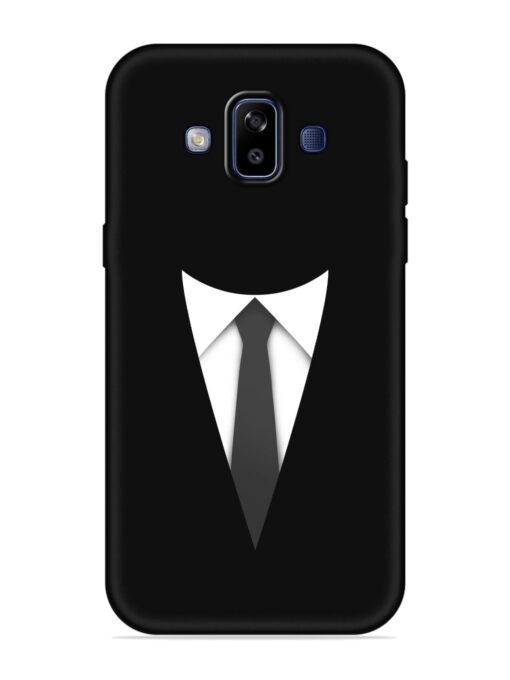 Dark Suit Soft Silicone Case for Samsung Galaxy J7 Duo Zapvi