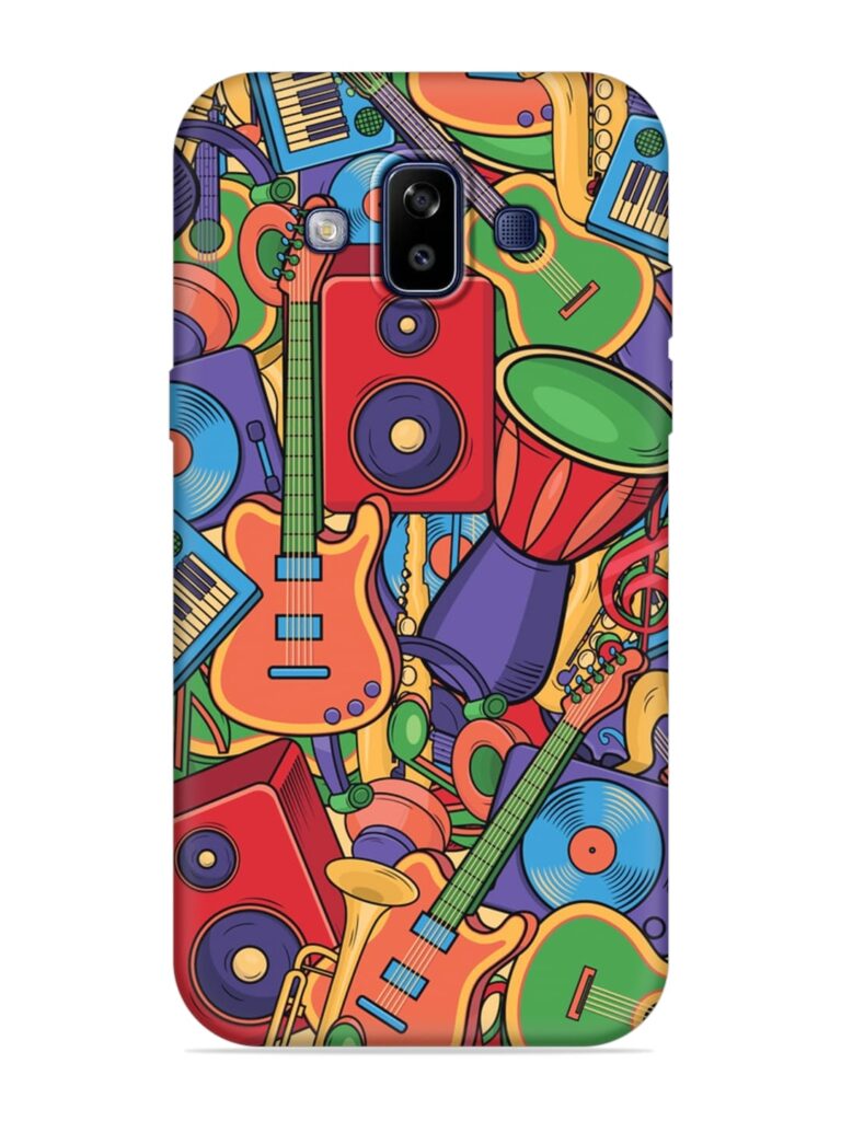 Colorful Music Art Soft Silicone Case for Samsung Galaxy J7 Duo Zapvi