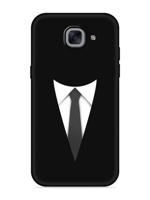Dark Suit Soft Silicone Case for Samsung Galaxy J7 Max Zapvi