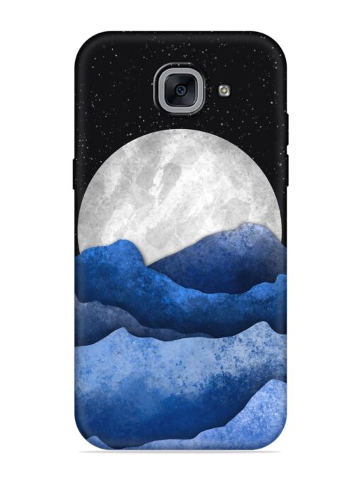 Full Moon Mountain Vector Soft Silicone Case for Samsung Galaxy J7 Max Zapvi