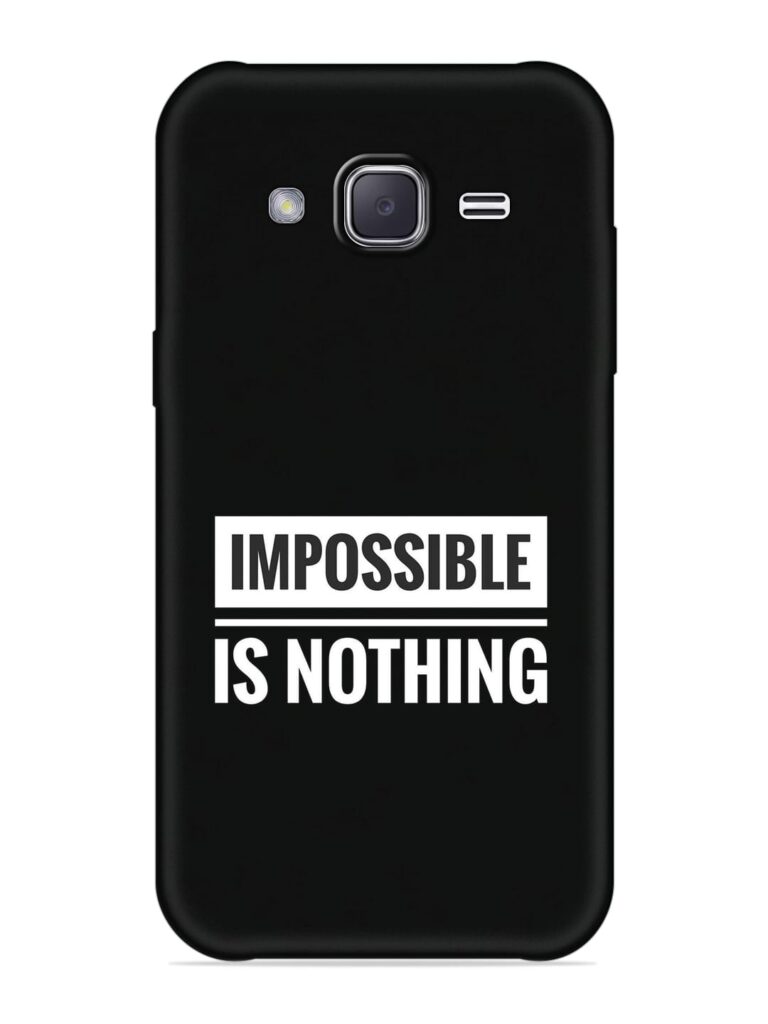 Impossible Is Nothing Soft Silicone Case for Samsung Galaxy J7 Nxt Zapvi