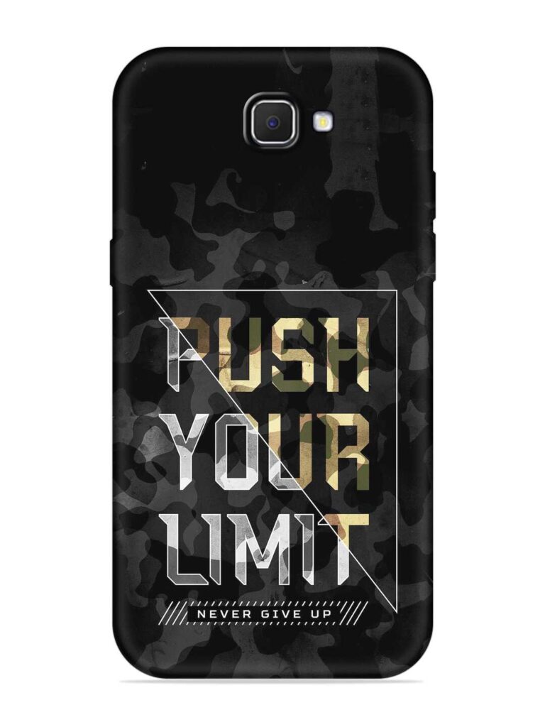 Push Your Limits Soft Silicone Case for Samsung Galaxy J7 Prime Zapvi