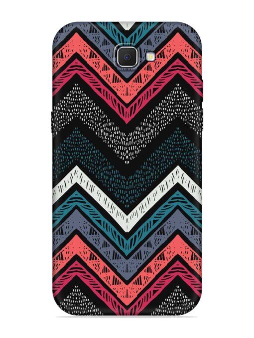 Handmade Stripes Bright Soft Silicone Case for Samsung Galaxy J7 Prime Zapvi