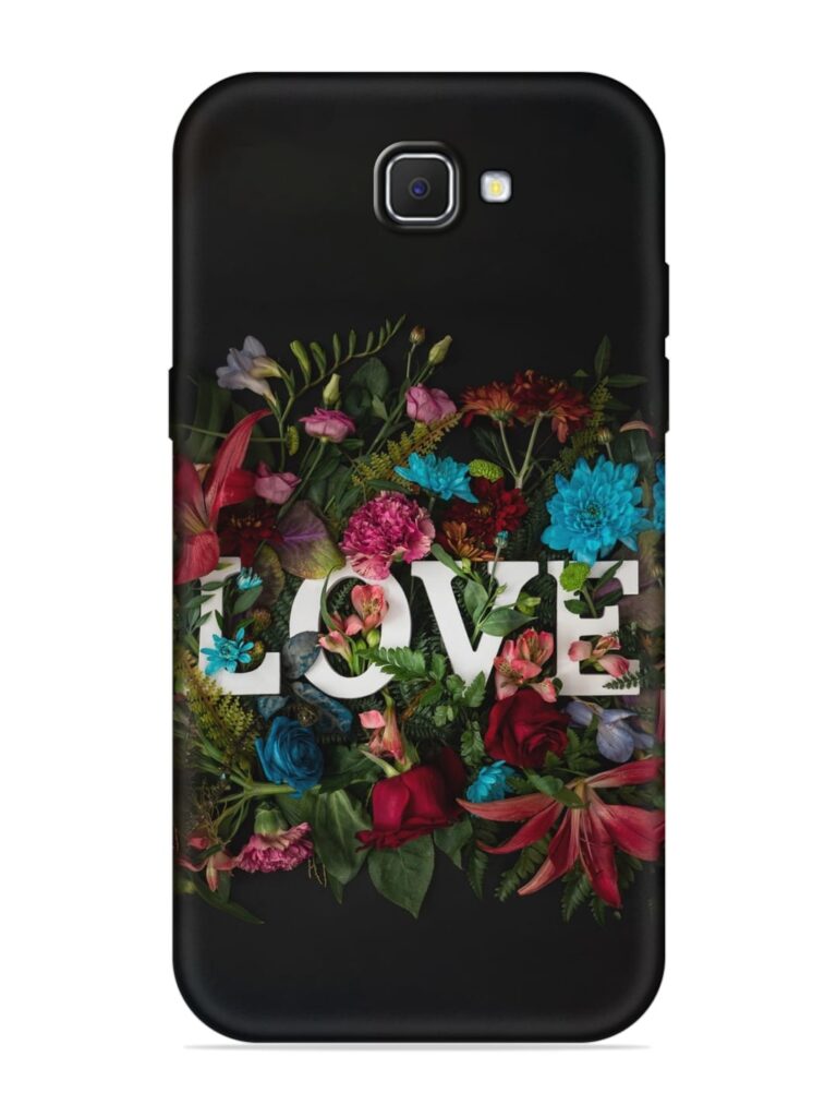 Lover Flower Art Soft Silicone Case for Samsung Galaxy J7 Prime Zapvi