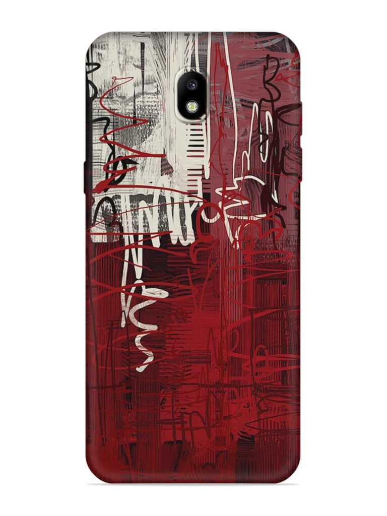 Abstract Background Art Soft Silicone Case for Samsung Galaxy J7 Pro Zapvi