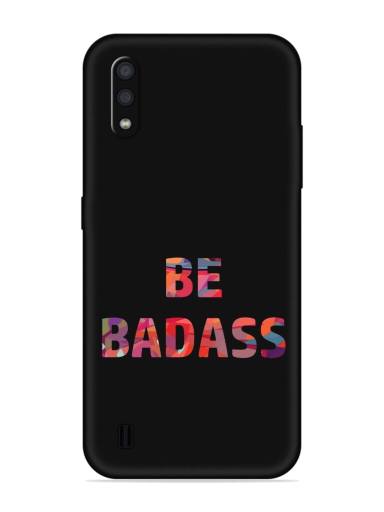 Be Badass Soft Silicone Case for Samsung Galaxy M01 Zapvi