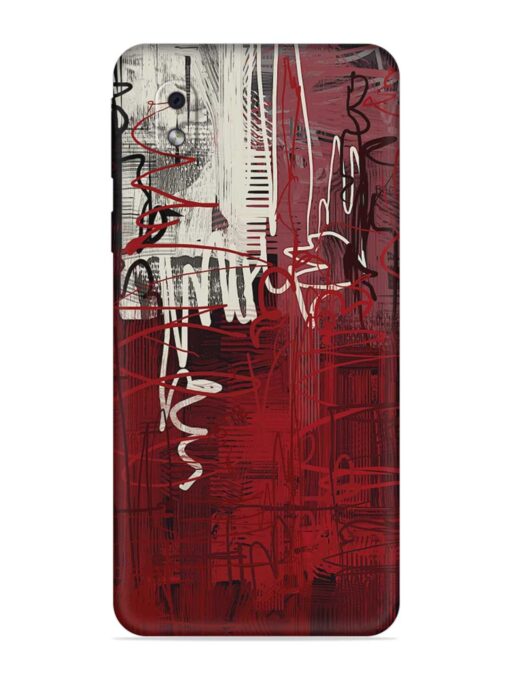 Abstract Background Art Soft Silicone Case for Samsung Galaxy M01 Core Zapvi