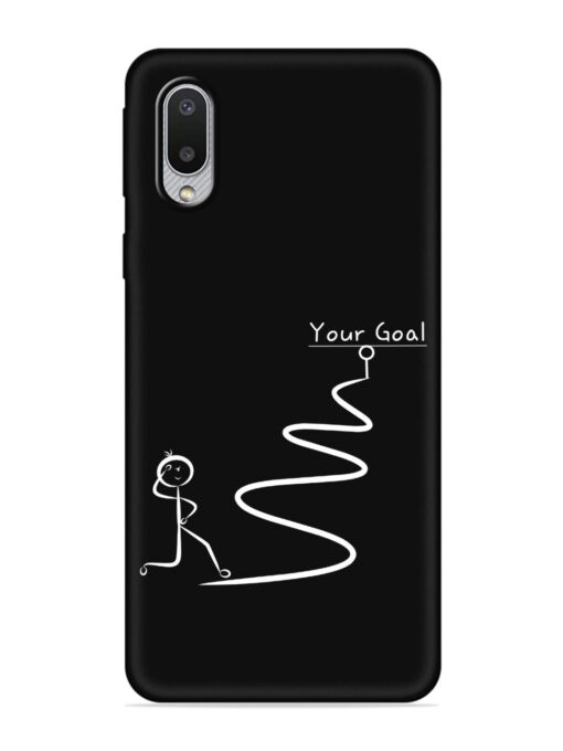 Your Goal Soft Silicone Case for Samsung Galaxy M02 Zapvi