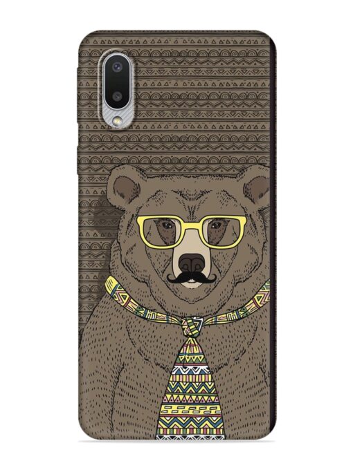 Grizzly Bear Soft Silicone Case for Samsung Galaxy M02 Zapvi