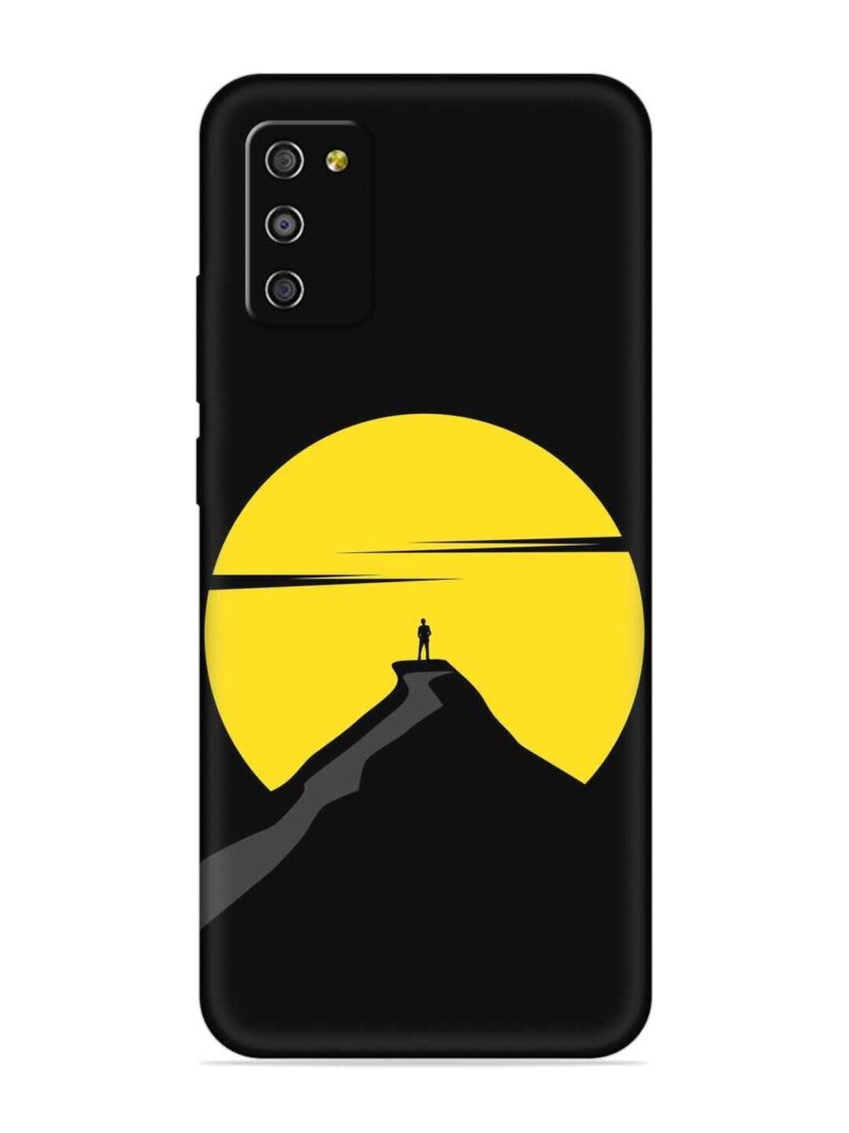 Black Ultra Vector Soft Silicone Case for Samsung Galaxy M02s Zapvi