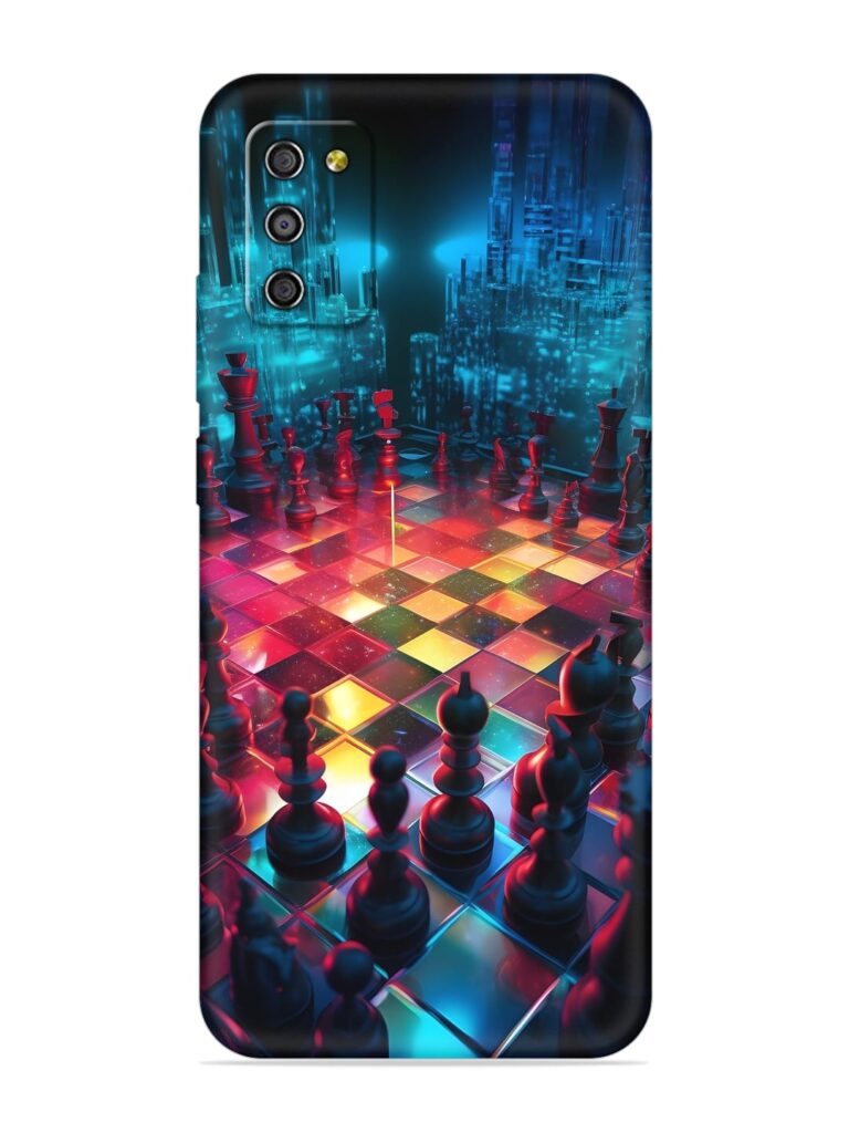 Chess Table Soft Silicone Case for Samsung Galaxy M02s Zapvi