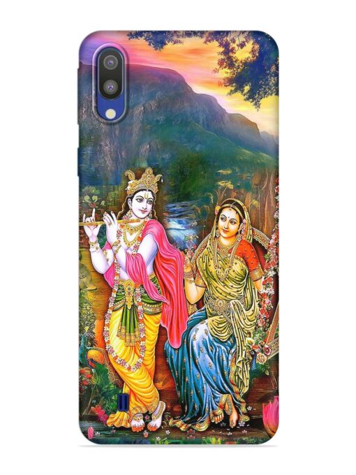 Radha Krishna Painting Soft Silicone Case for Samsung Galaxy M10 Zapvi