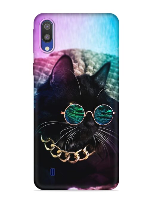 Black Cat Soft Silicone Case for Samsung Galaxy M10 Zapvi