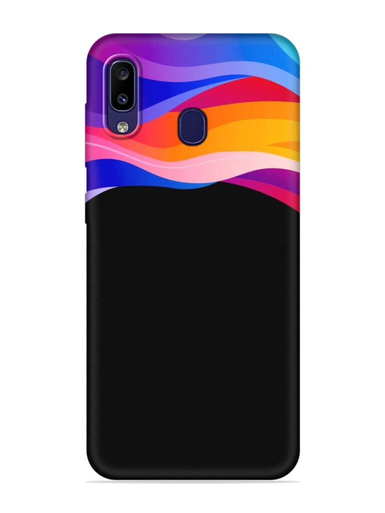Vertical Abstract Soft Silicone Case for Samsung Galaxy M10s Zapvi