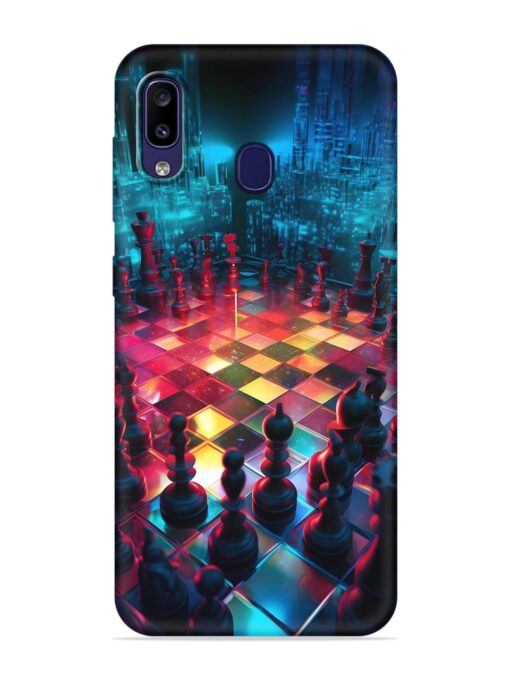 Chess Table Soft Silicone Case for Samsung Galaxy M10s Zapvi