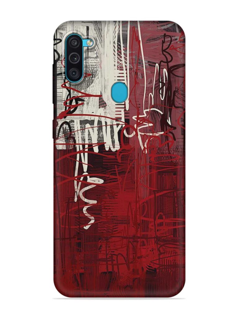 Abstract Background Art Soft Silicone Case for Samsung Galaxy M11 Zapvi