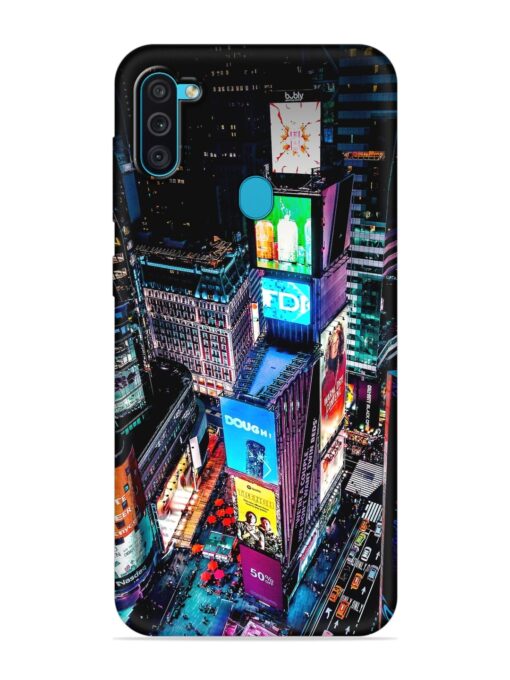 Times Square Soft Silicone Case for Samsung Galaxy M11 Zapvi