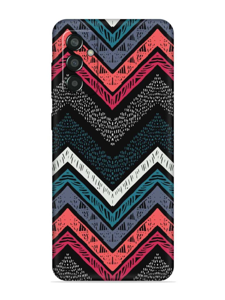 Handmade Stripes Bright Soft Silicone Case for Samsung Galaxy M13 (4G) Zapvi
