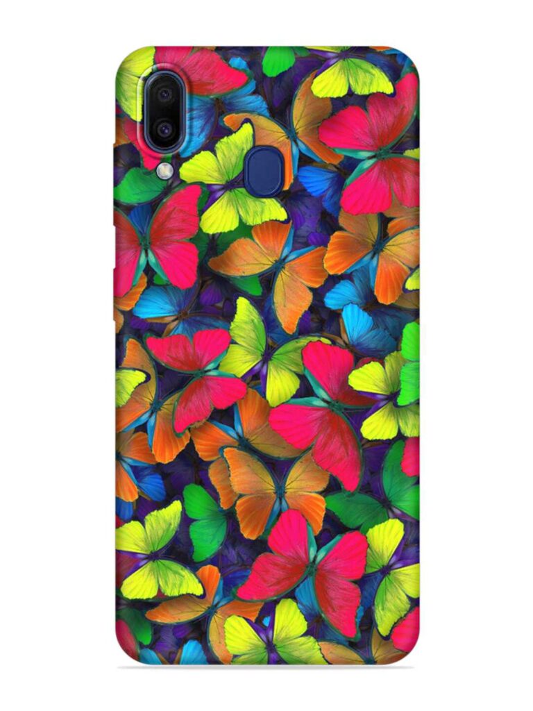 Colors Rainbow Pattern Soft Silicone Case for Samsung Galaxy M20 Zapvi