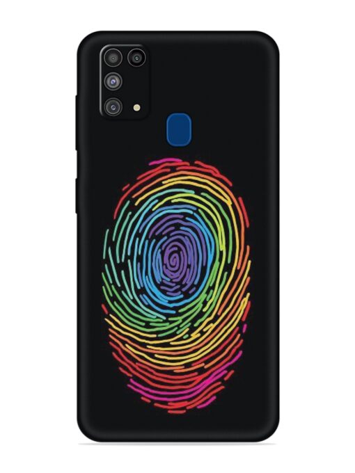 Fingerprint Of Thumb Art Soft Silicone Case for Samsung Galaxy M31 Zapvi