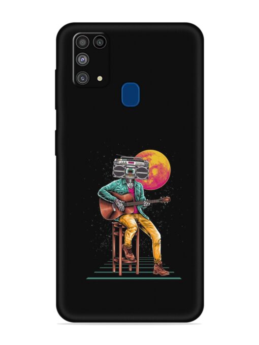 Minimalist Music Soft Silicone Case for Samsung Galaxy M31 Zapvi