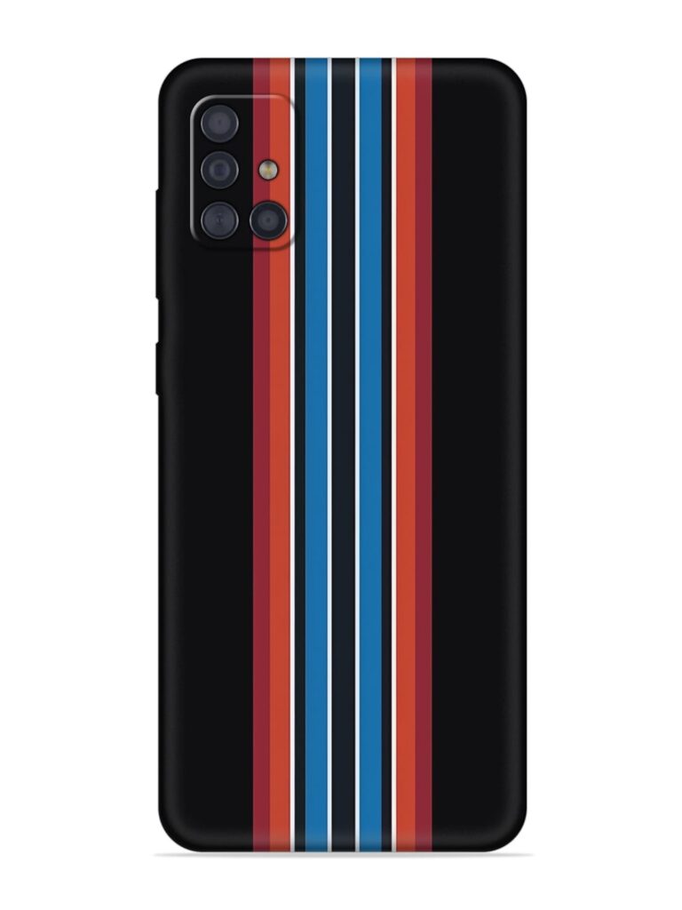 Vertical Strips Soft Silicone Case for Samsung Galaxy M31s Zapvi